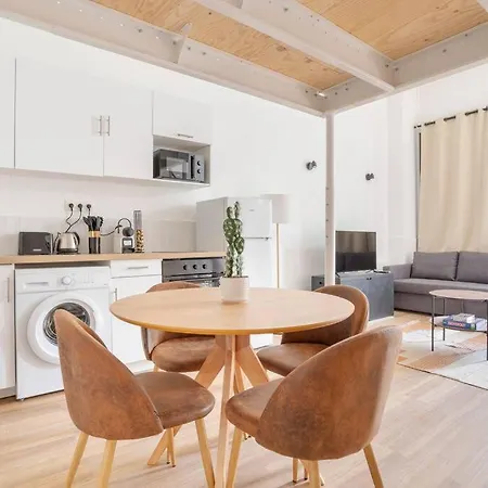 Lille Bel Appartement Cosy Avec Mezzanine Exterior photo