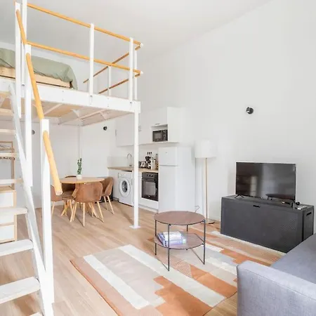 Lille Bel Appartement Cosy Avec Mezzanine Exterior photo